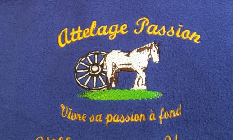 Logo brodé, personnalisé sur veste polaire 